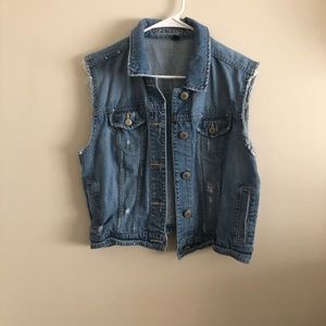 American Eagle Denim vest